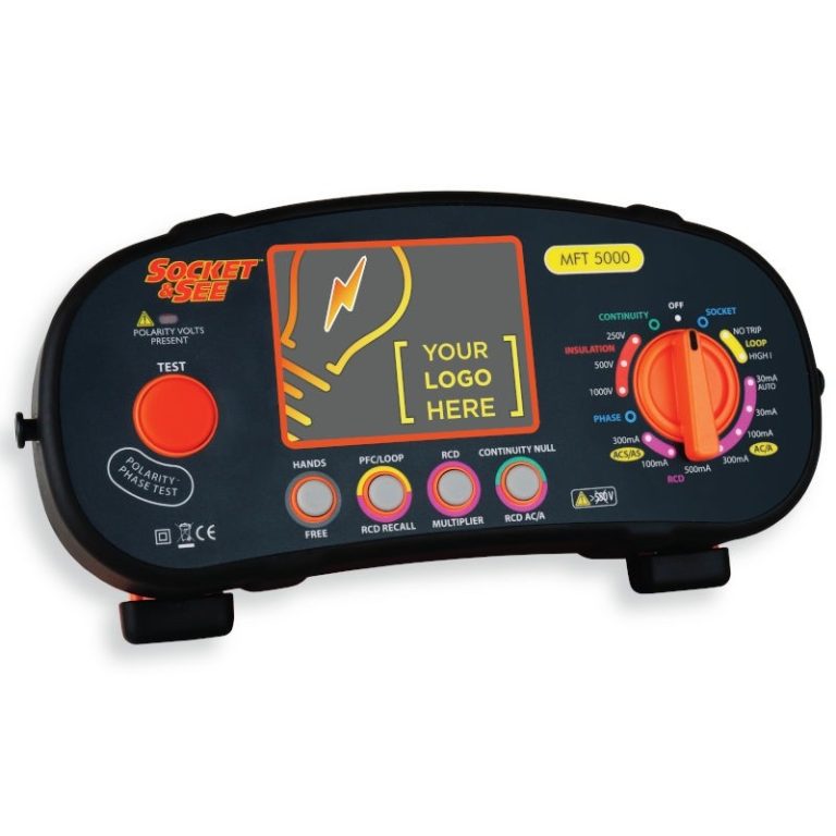 SOCKET & SEE MFT5000 MULTIFUNCTION TESTER Socket & See