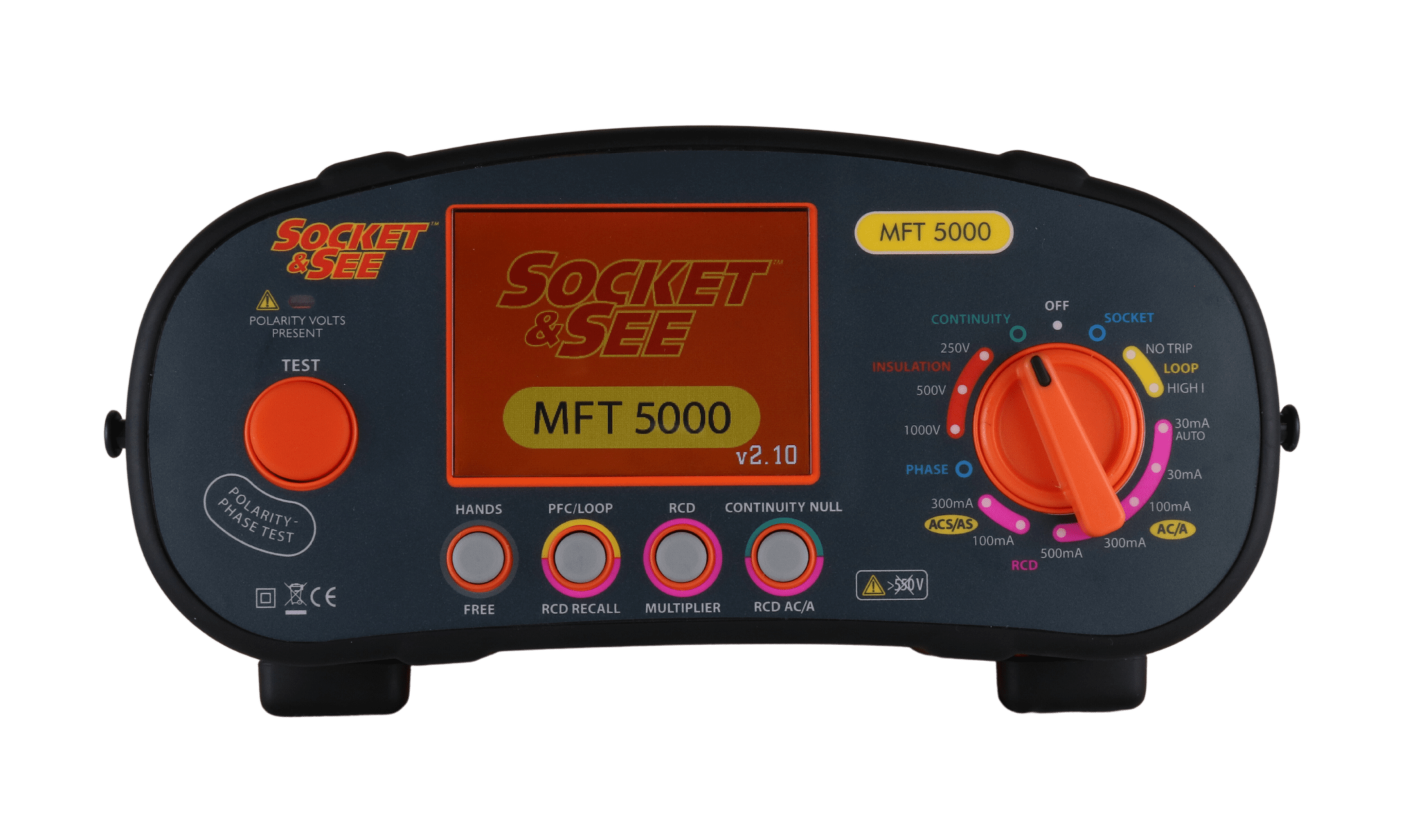 SOCKET & SEE MFT5000 MULTIFUNCTION TESTER - Socket & See