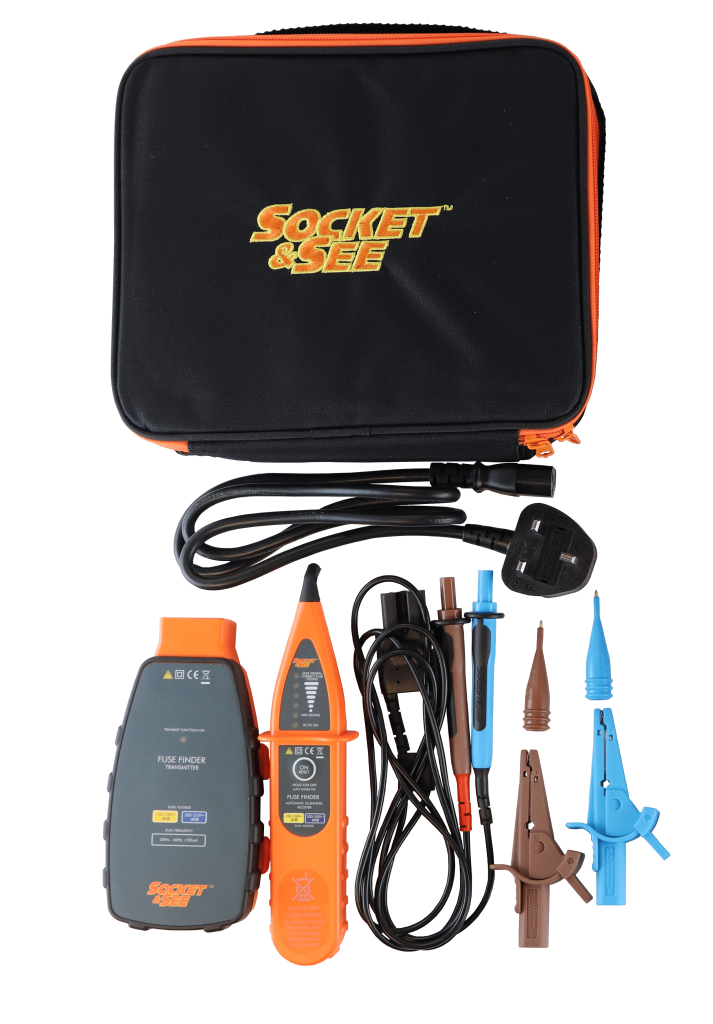 SOCKET & SEE FFCDCFKIT FUSE FINDER & DEAD CIRCUIT TRACER KIT Socket & See